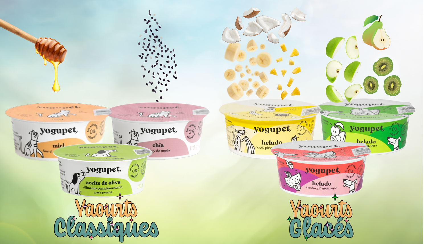 Yogupet : Enfin un yaourt gourmand spécialement pensé pour votre chien !