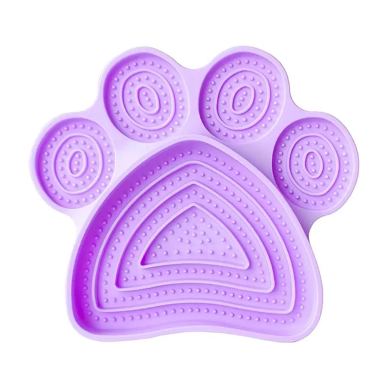 Gamelle Silicone en forme de Patte 5 Zones Différenciées