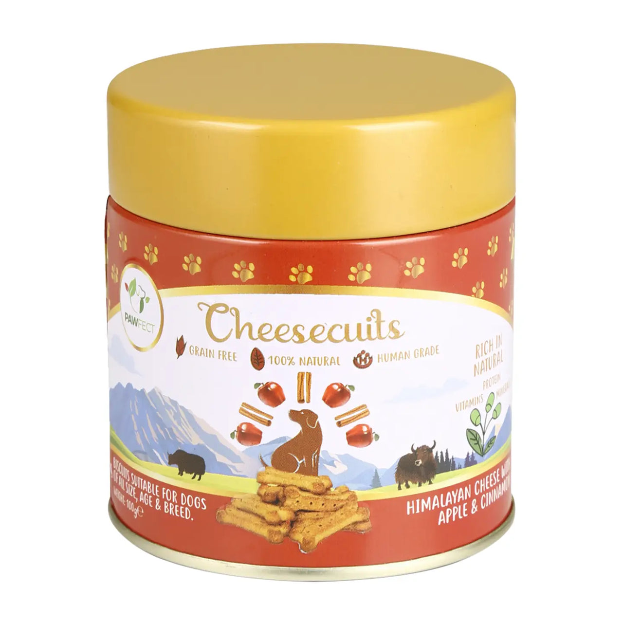 Cheesecuits, Biscuits au fromage pour chiens avec pomme 🧀🍎