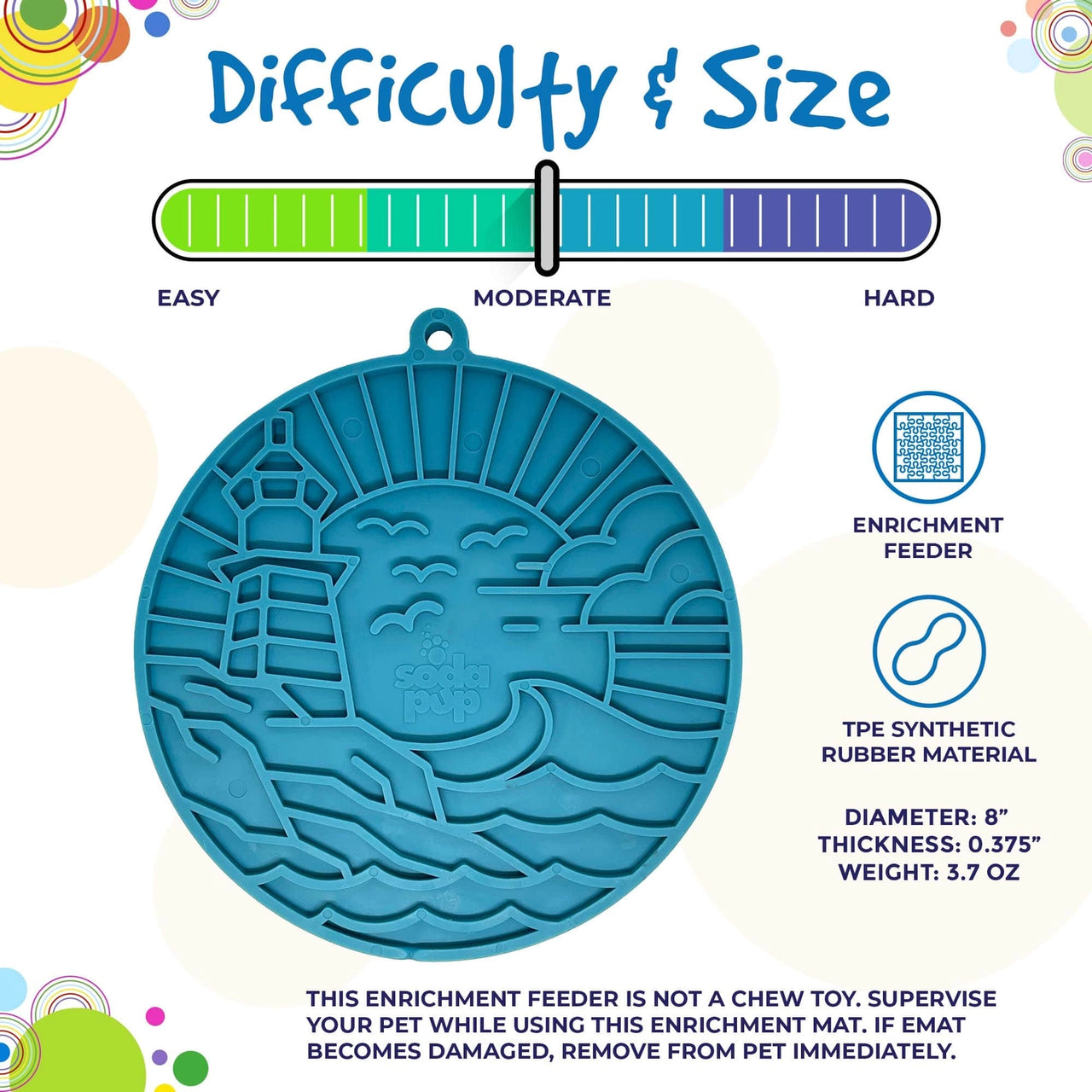 Tapis de léchage "Phare"