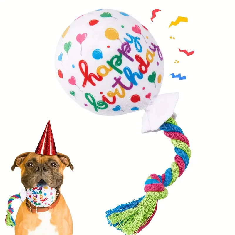 Ballon “Happy Birthday” avec corde