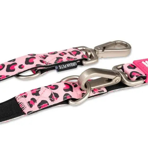 Laisse triple point Max & Molly Rose leopard