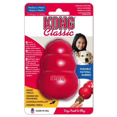 Jouet KONG Classic pour chien (taille M)