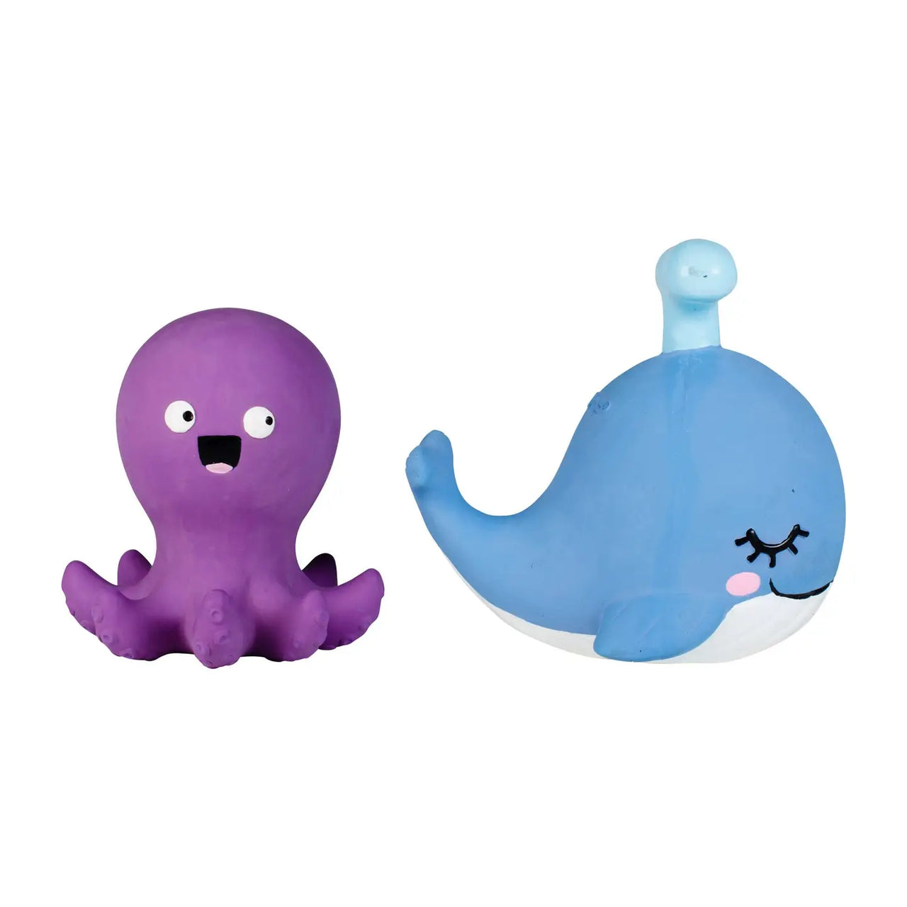 Duo pieuvre et baleine en latex 🐙🐳