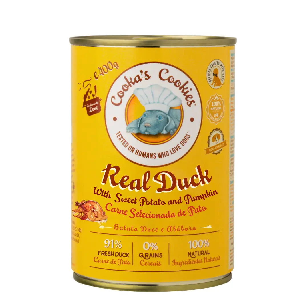 Menu humide VÉRITABLE Canard, real duck