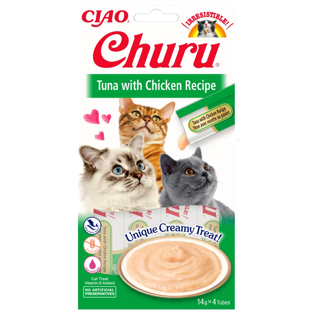 Churu Poulet & Thon Chat 4 x 14 g