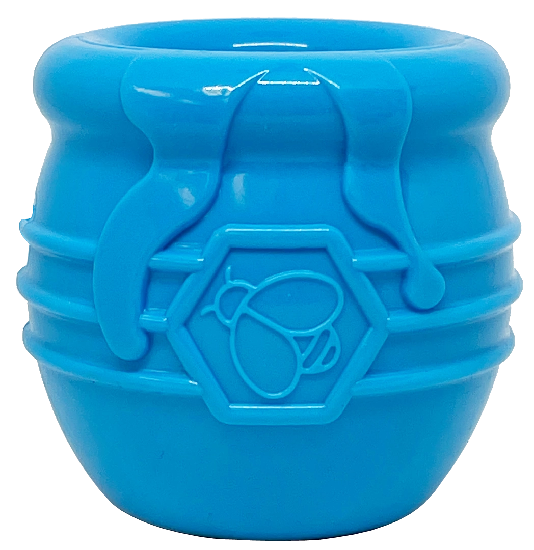 Distributeur de friandises Pot de miel Bleu