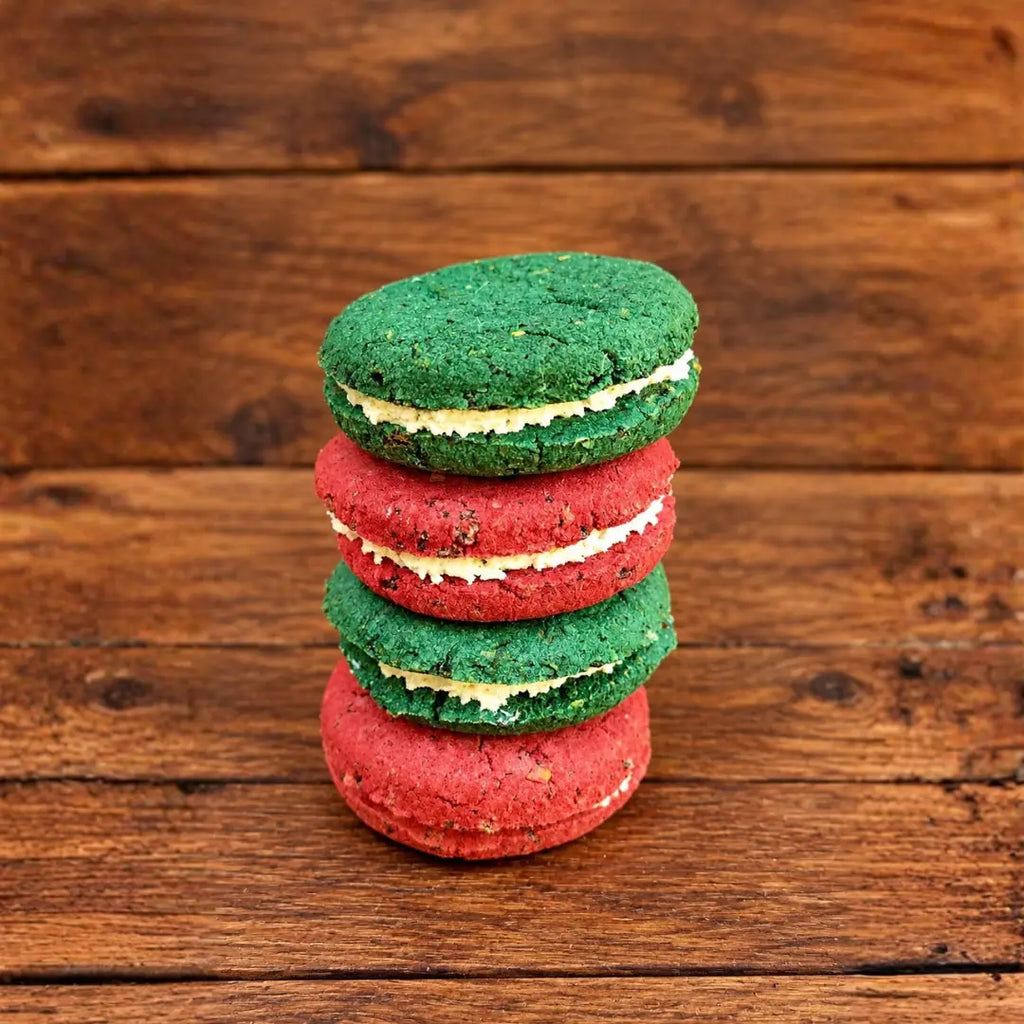 Macarons de Noël pour chiens