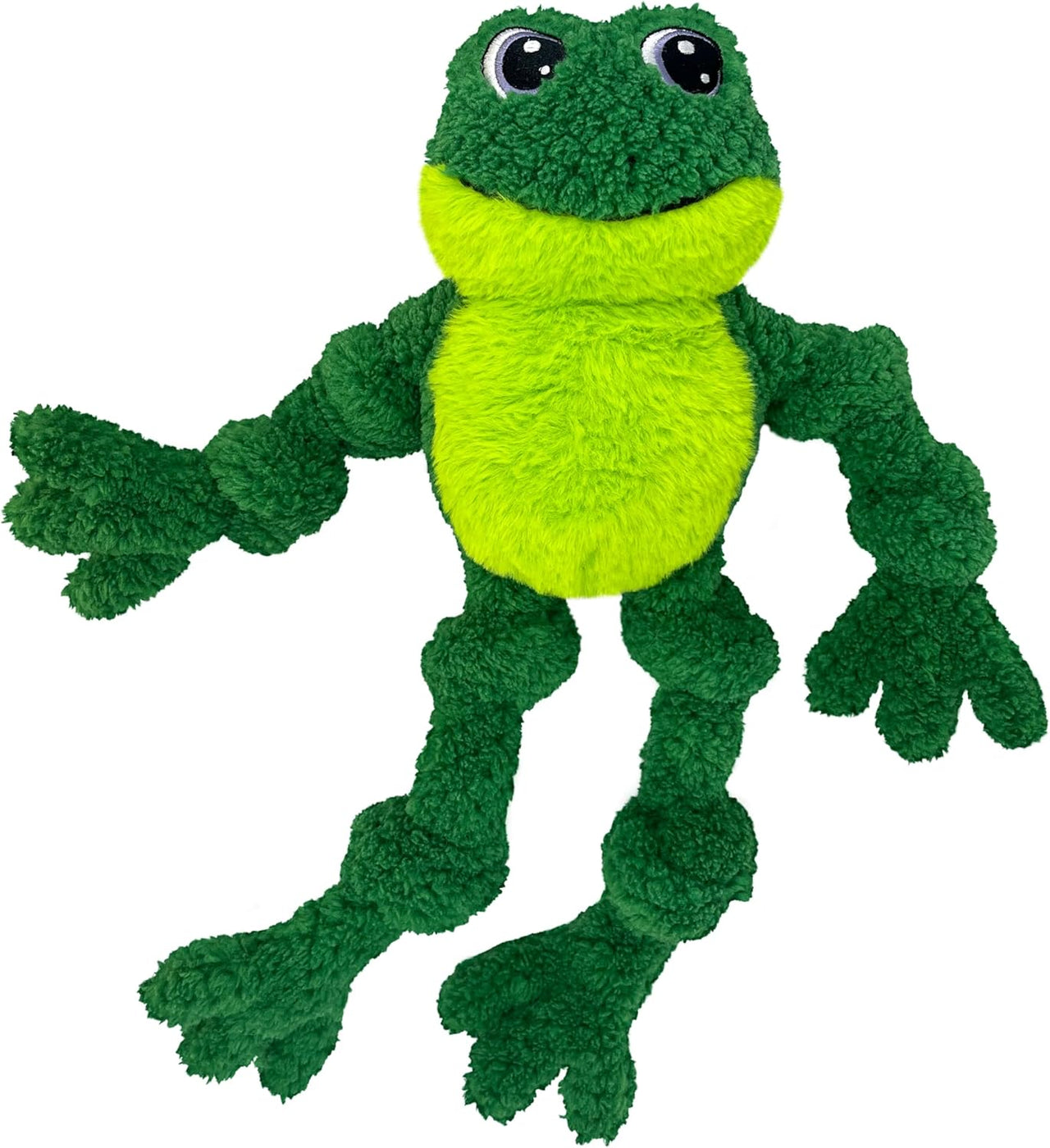 KONG Knots Grenouille avec squelette de corde intérieure