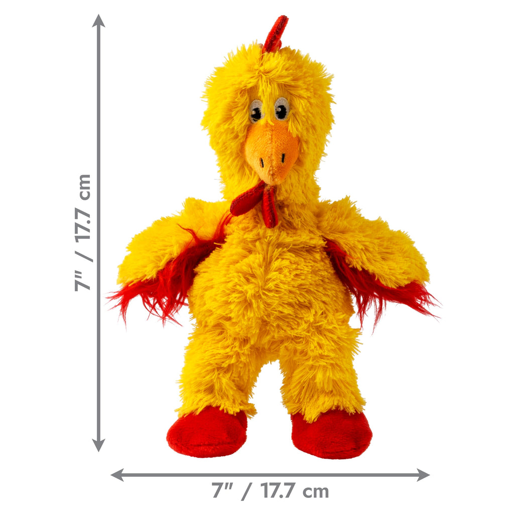 Peluche KONG pour chien - Knots Poulet 🐓S/M