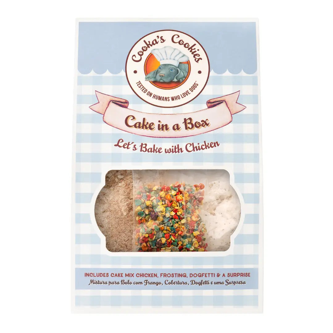 Gâteau en Boîte pour chiens poulet