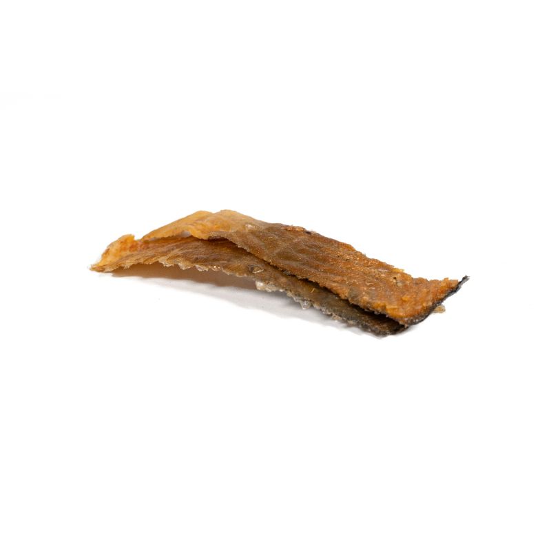 Peau de saumon avec chair
