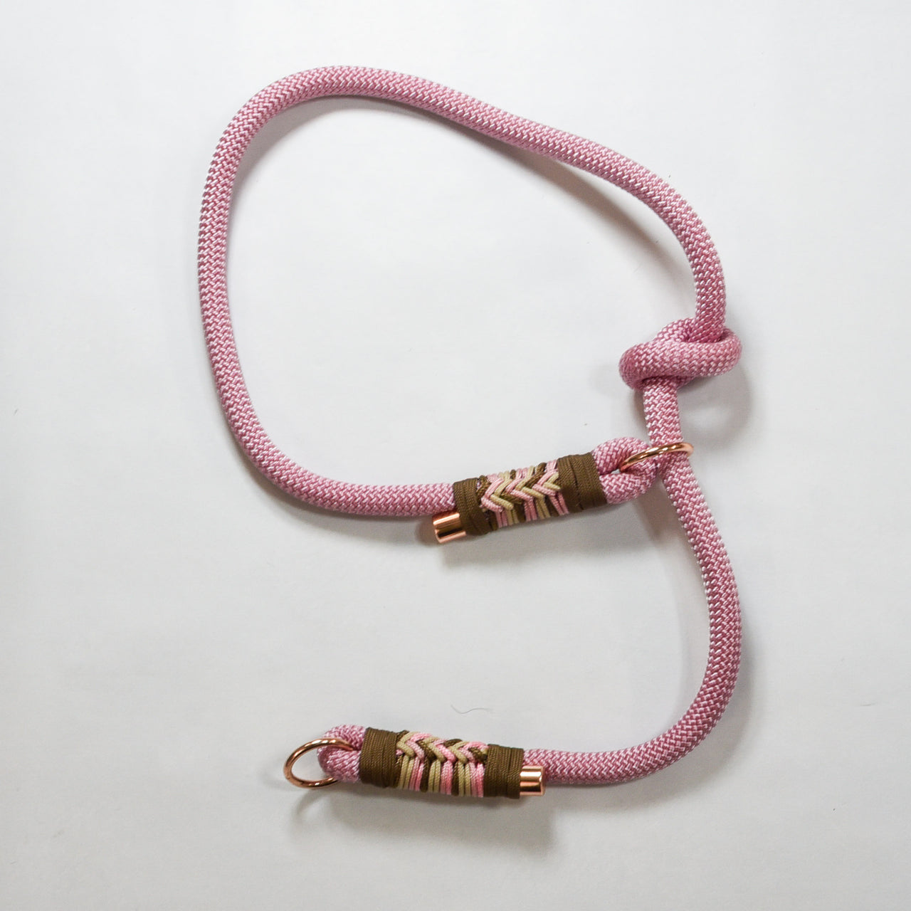 Duo Laisse Triple point + Collier "Roma"