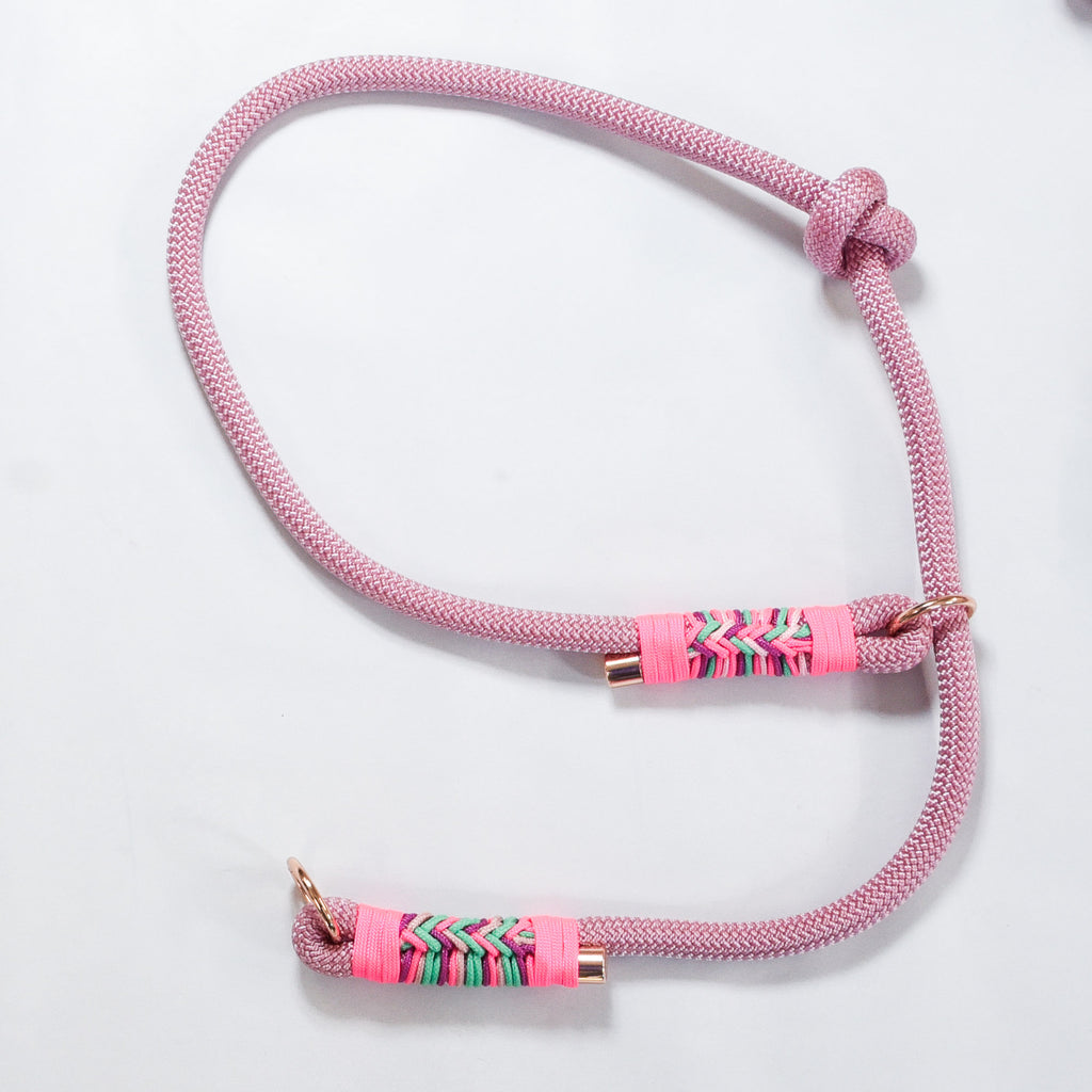 Duo Laisse Triple point + Collier "Madagascar"