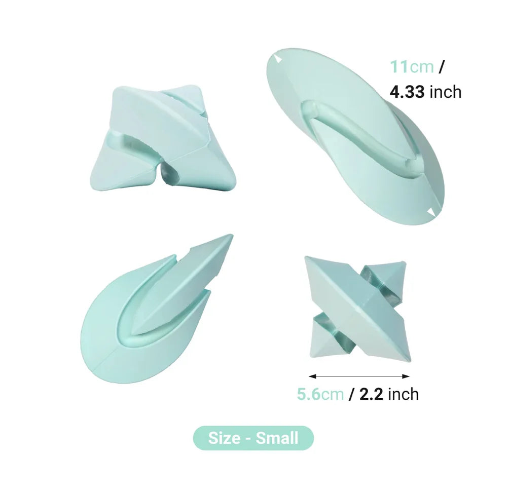 Chewtastic Geometrics Gentle Natural Rubber Soft