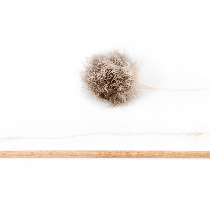 GAUDÍ – Canne à jouer avec Pompon Lapin