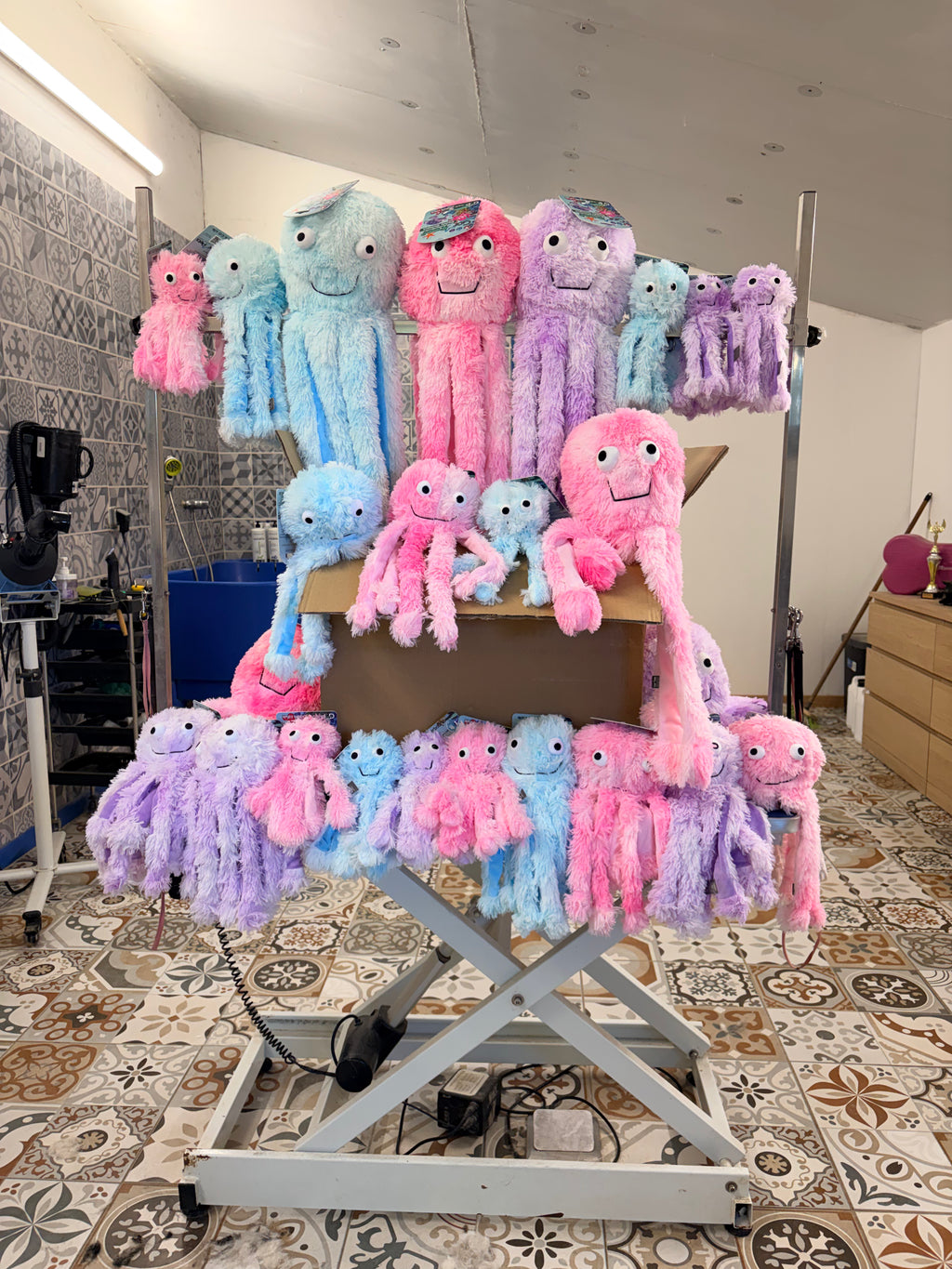 Peluche pieuvre 38cm