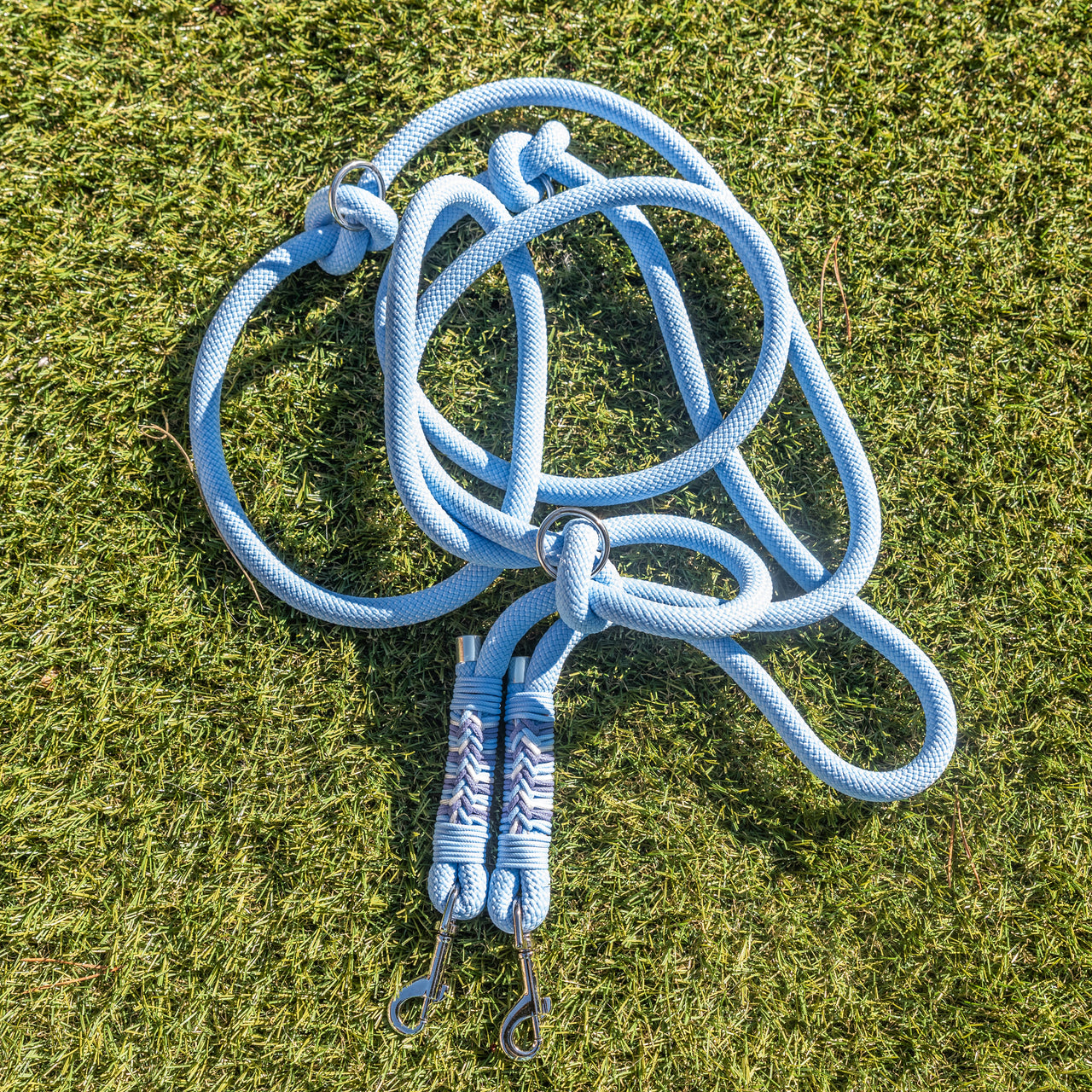 Laisse Triple point  Bleu