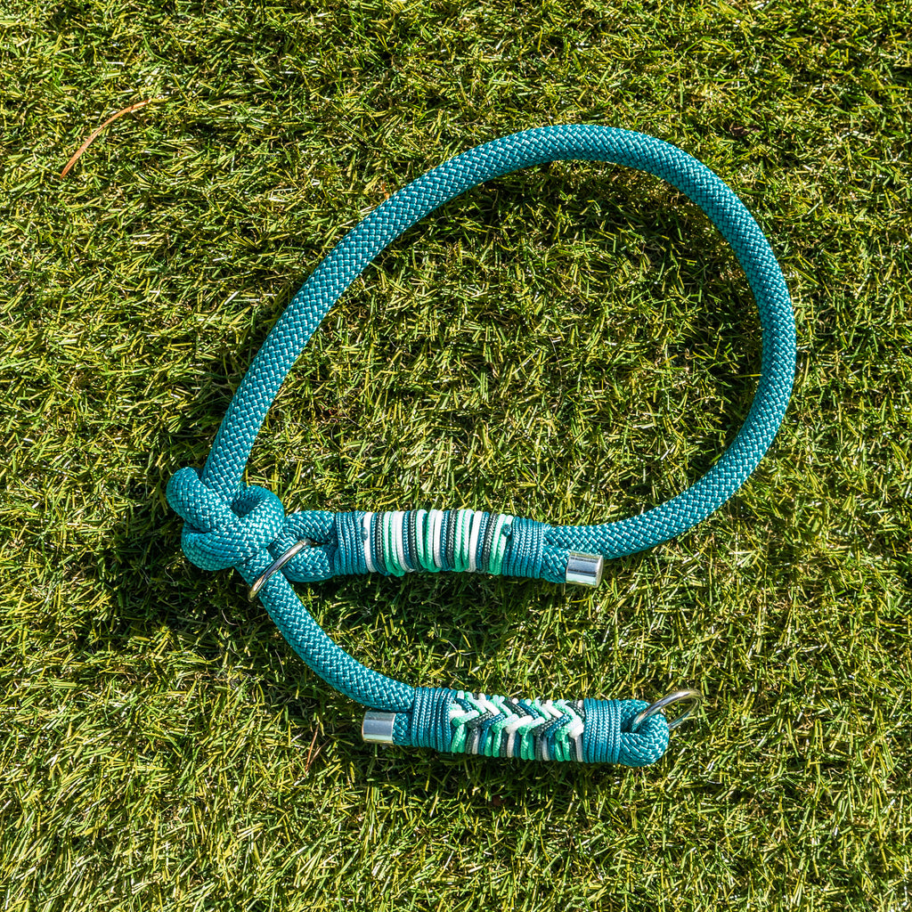 Duo Laisse Triple point + Collier Lasso Vert