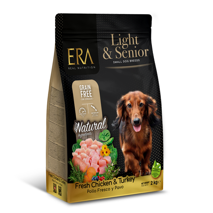 ERA SENIOR Petit Chien poulet et dinde SANS CÉRÉALES