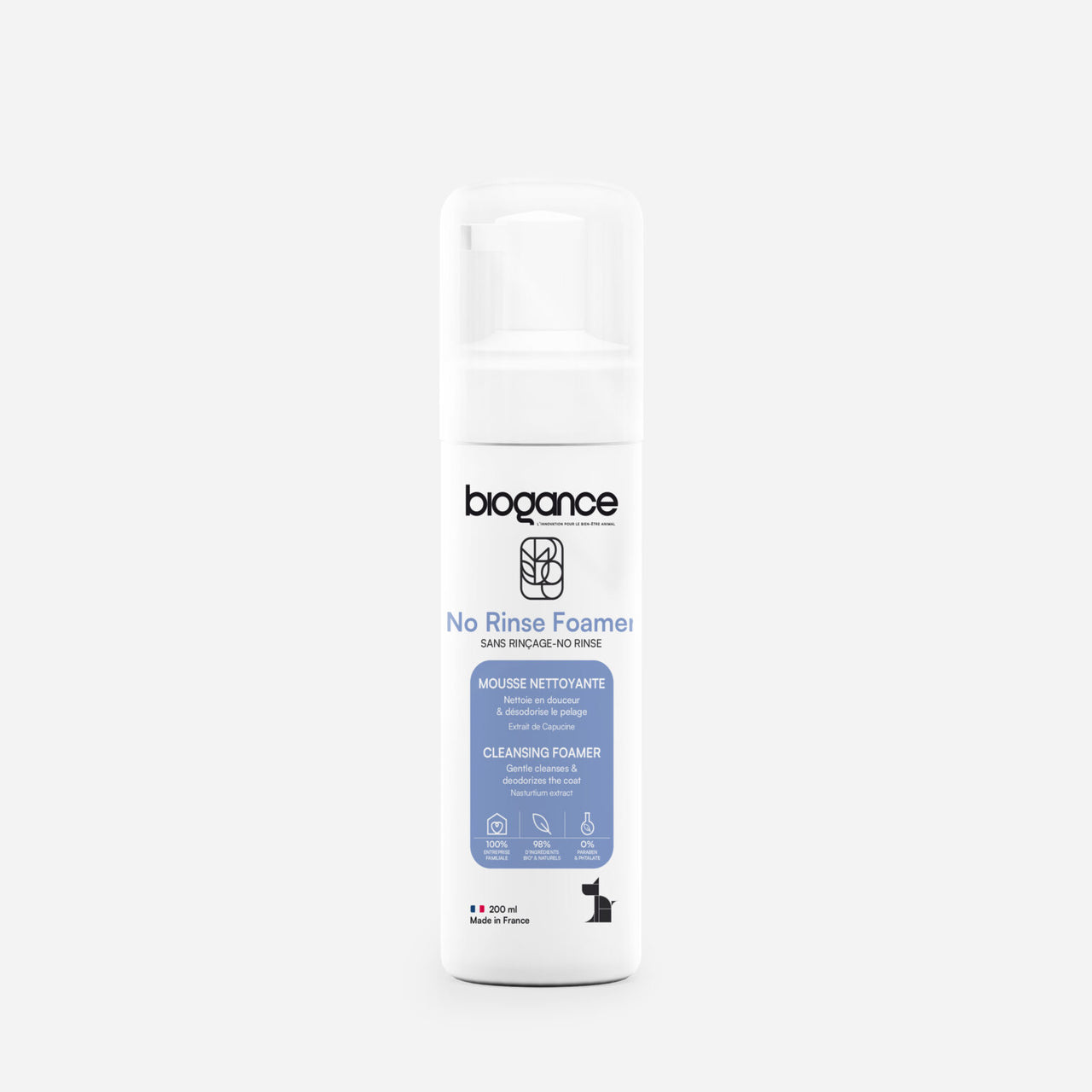 Mousse sans rinçage