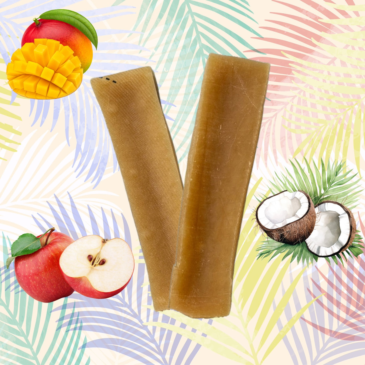 Bâtonnet au fromage de Yak Multifruits taille S