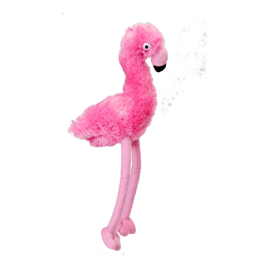 Jouet Peluche "Flamant Rose" pour Chiens