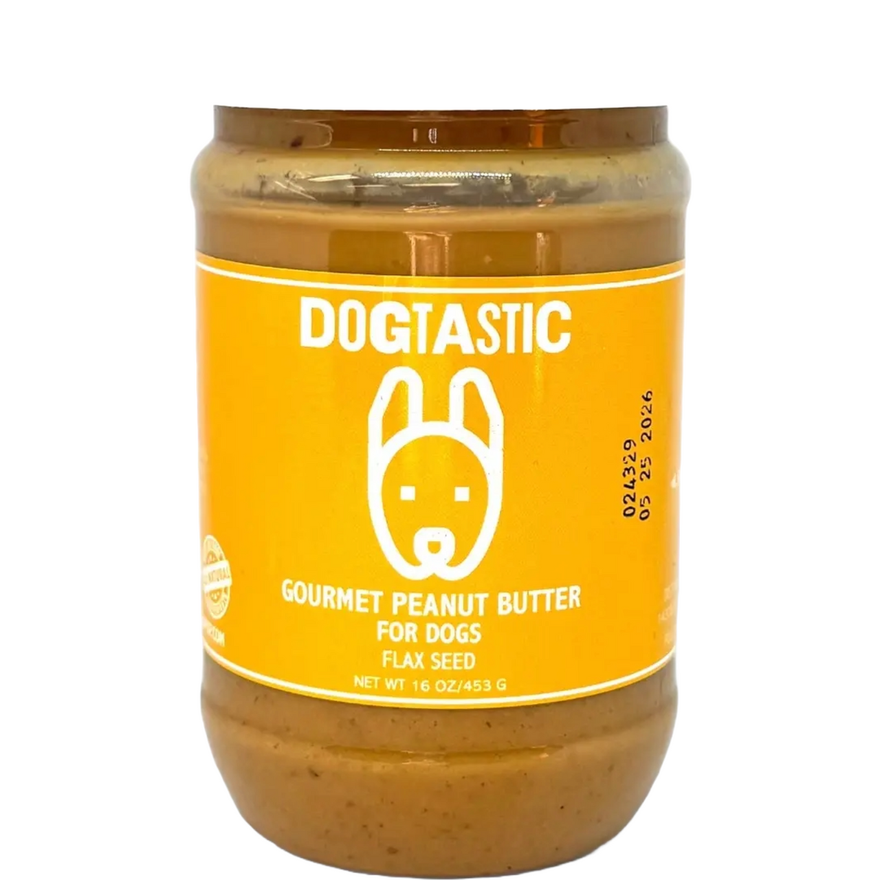 Beurre de Cacahuète Gourmet pour Chiens - Graines de Lin