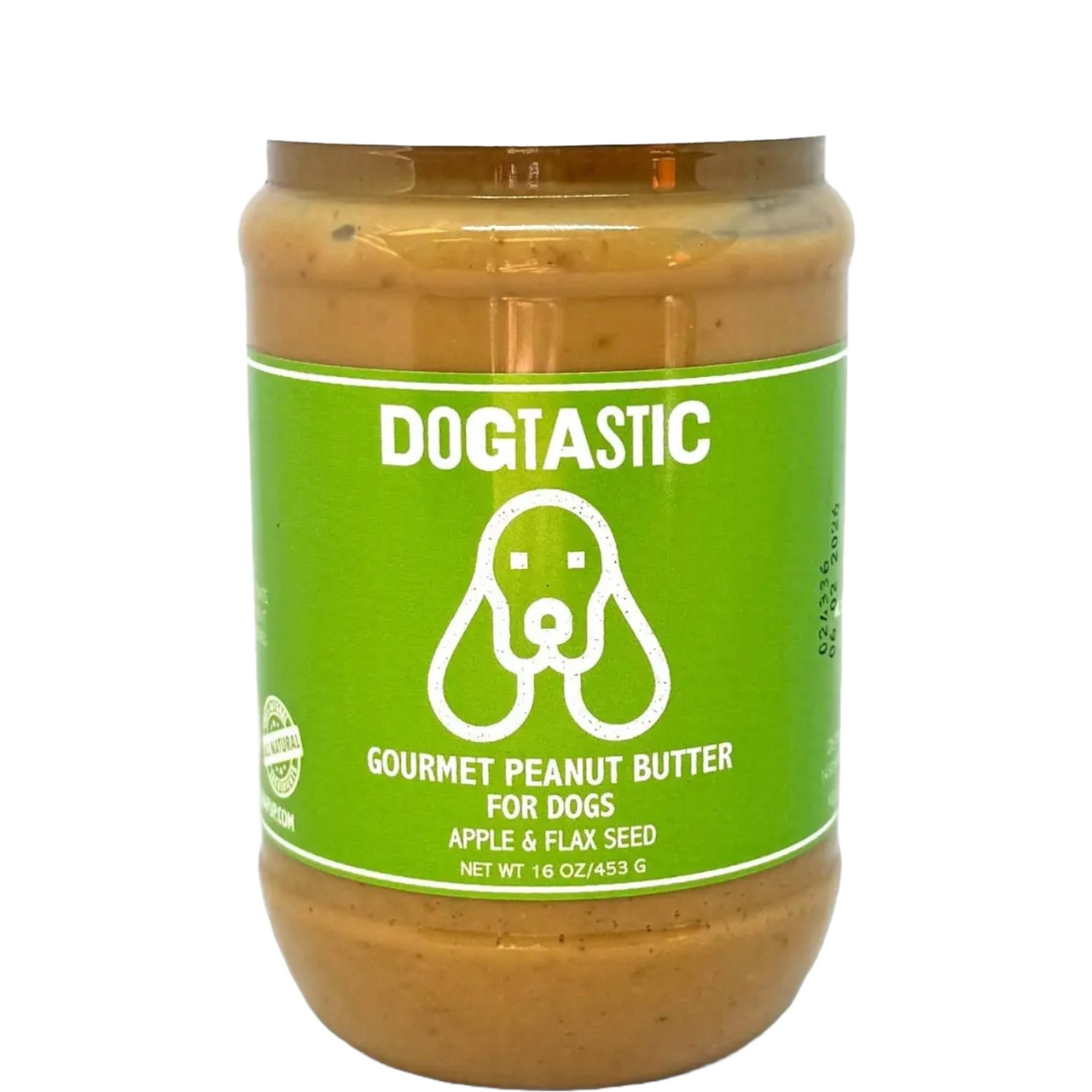 Beurre de Cacahuète Gourmet pour Chiens - Pomme & Lin