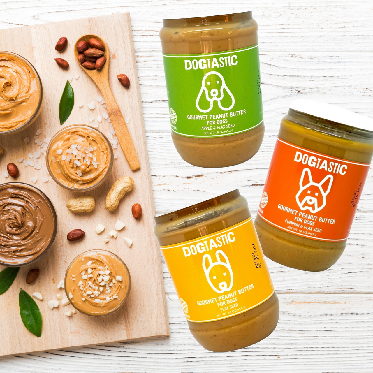Beurre de Cacahuète Gourmet pour Chiens - Citrouille