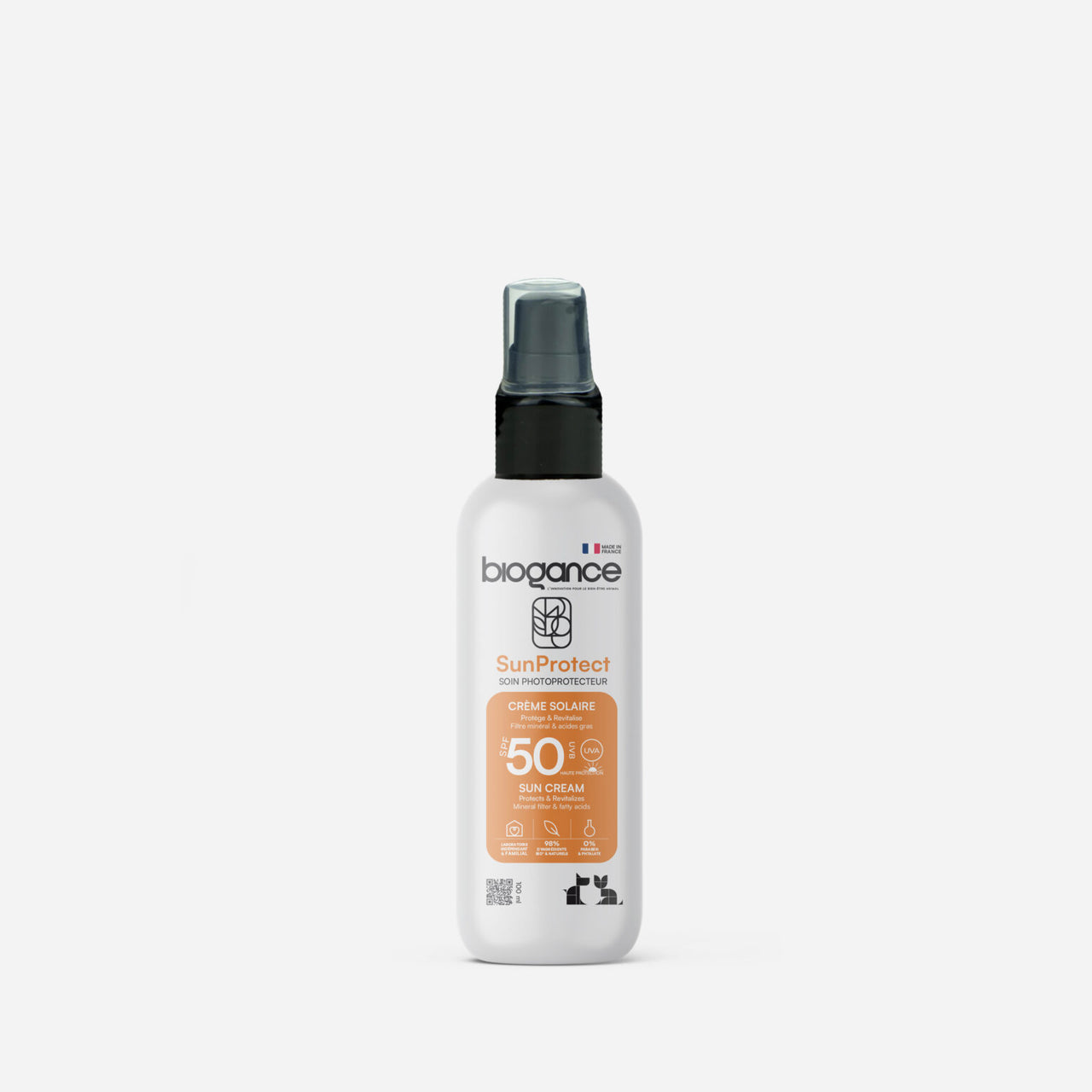 Crème solaire naturelle pour chien et chat – Sun Protect