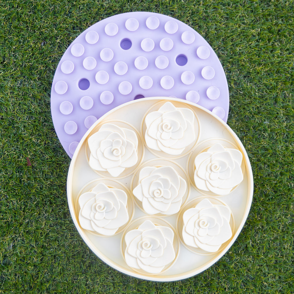 Tapis léchage fleuri 🌹Roses🌹
