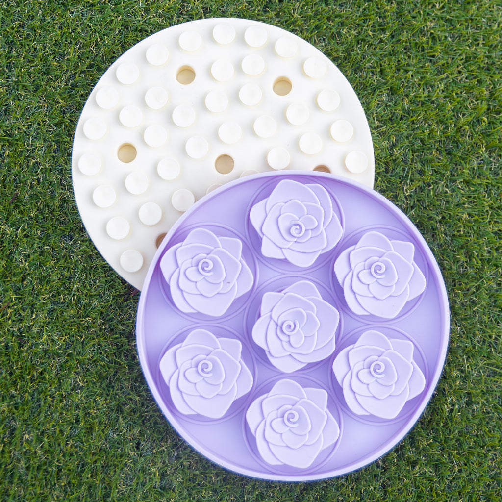 Tapis léchage fleuri 🌹Roses🌹