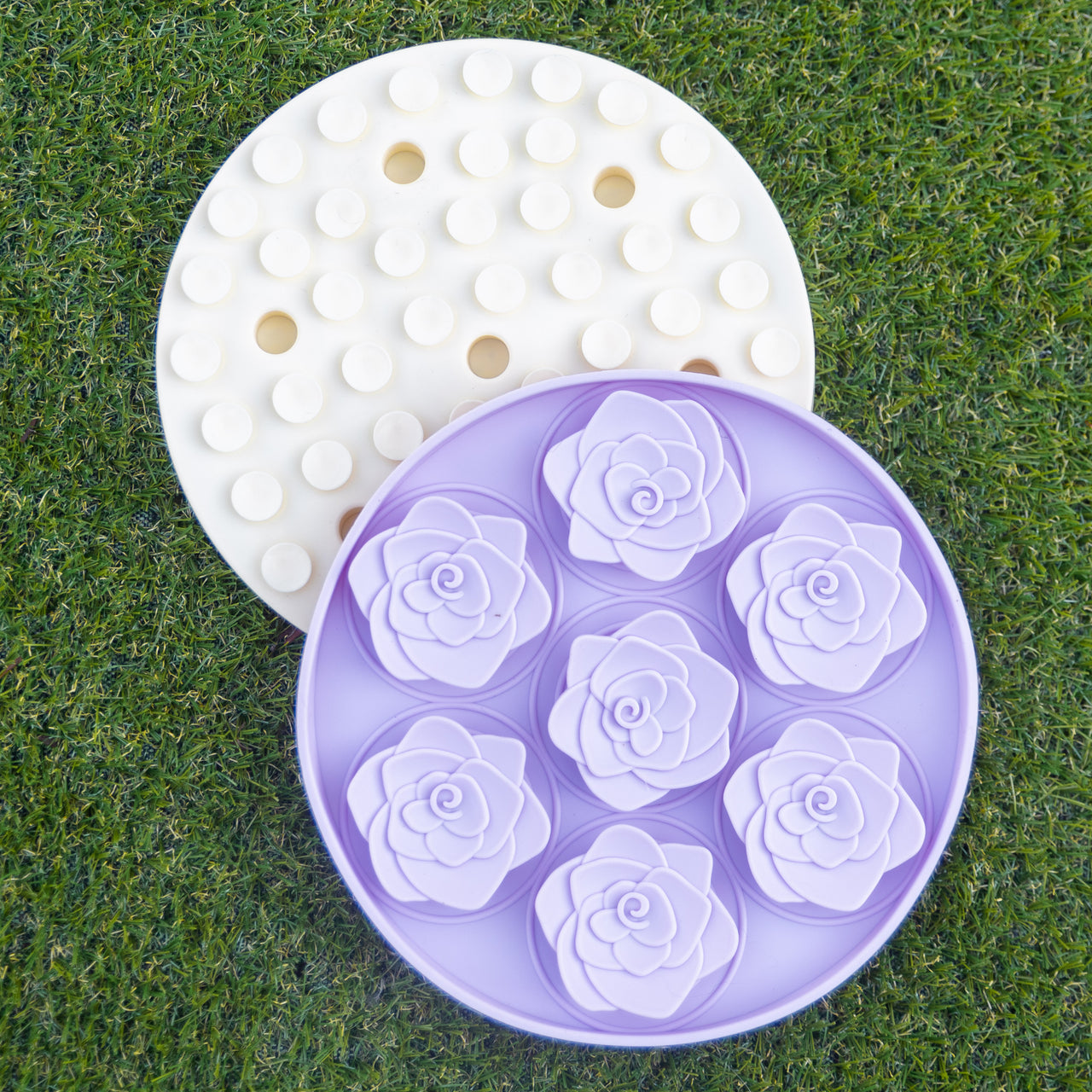 Tapis léchage fleuri 🌹Roses🌹