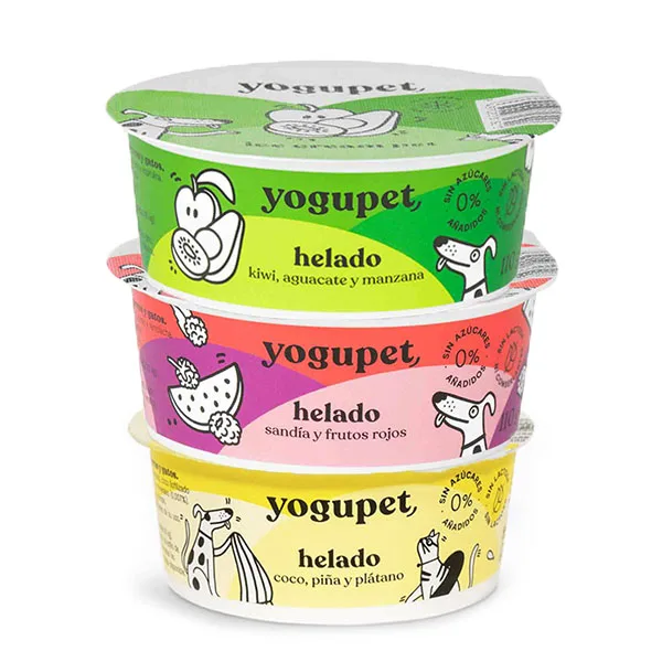 Glace Façon Piña Colada 🥥🍍🍌 - Yogupet