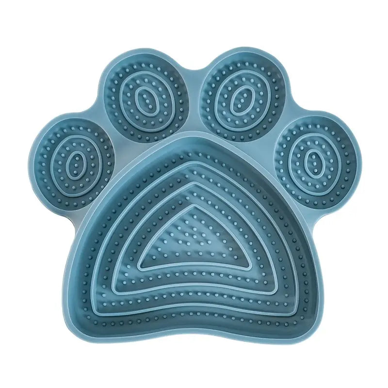 Gamelle Silicone en forme de Patte 5 Zones Différenciées
