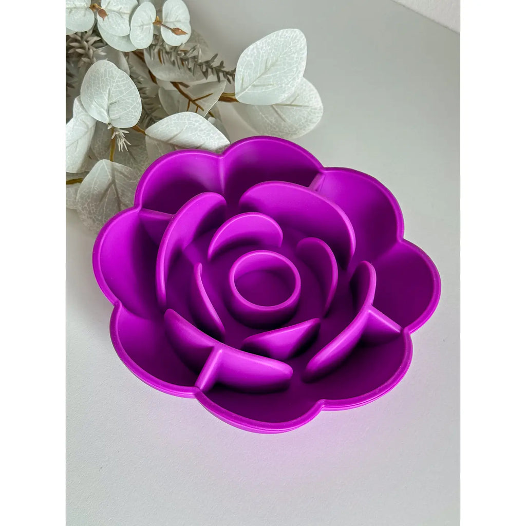 Gamelle Anti-Glouton en Forme de Rose