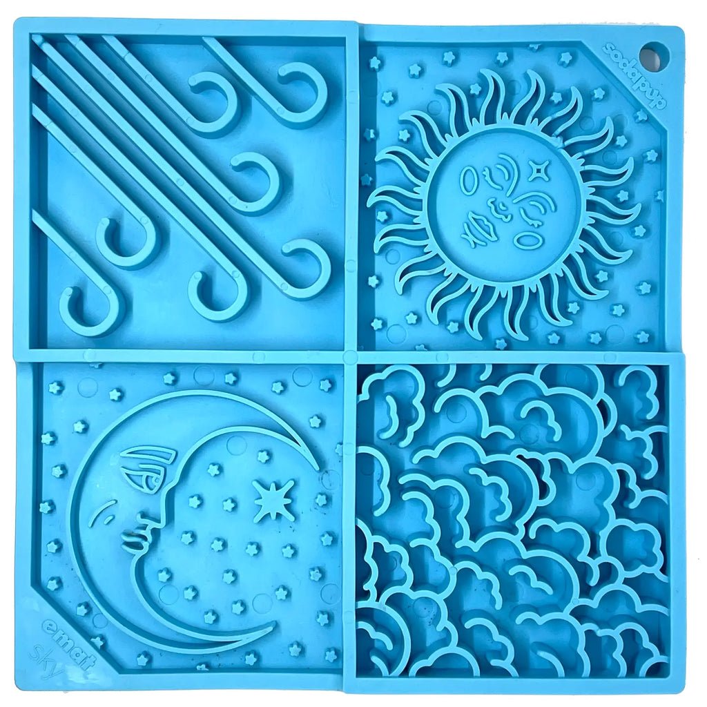 Tapis de léchage "Désign de Ciel"