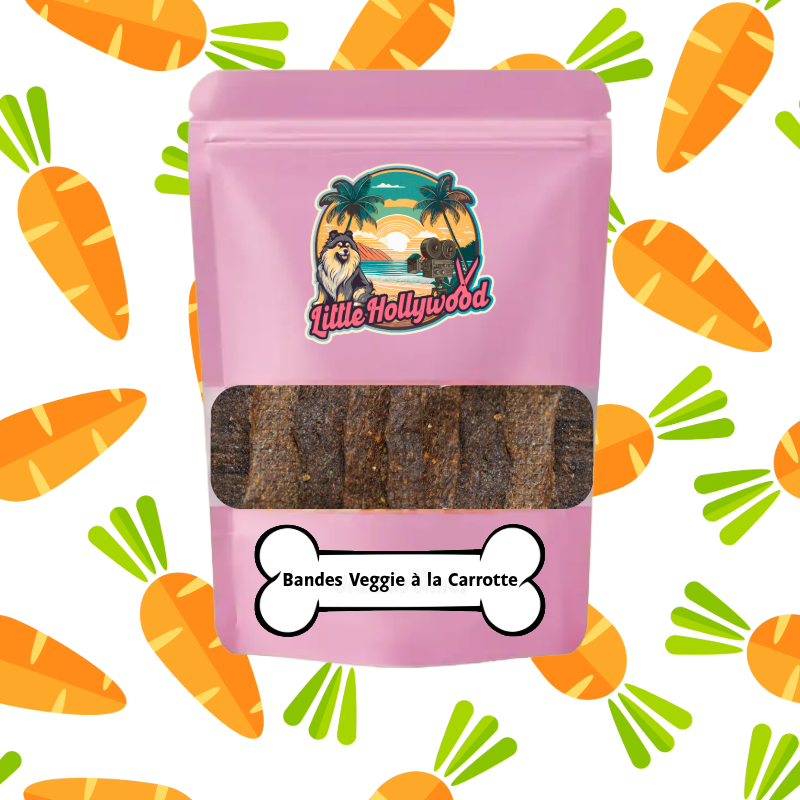 Bandes Veggie a la carotte