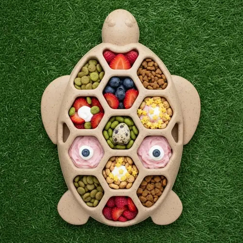 Jouet à mâcher et enrichir en nylon Tortue 🐢