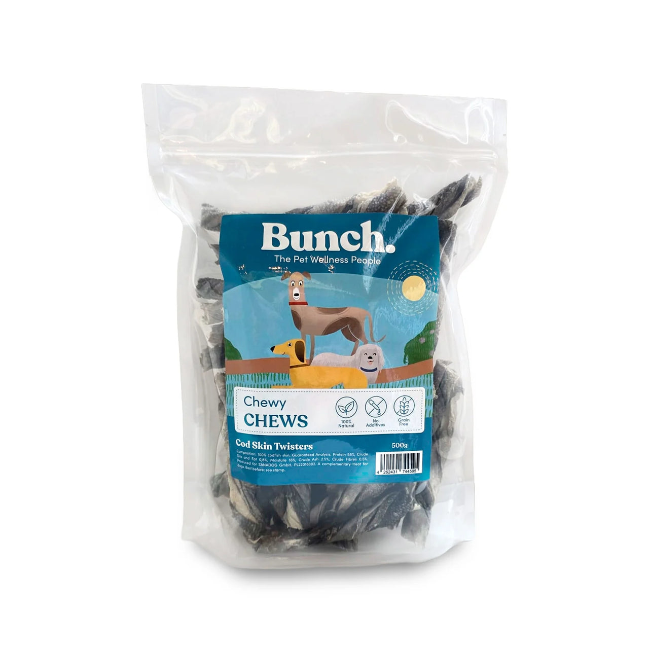 Twisters de Morue 500g