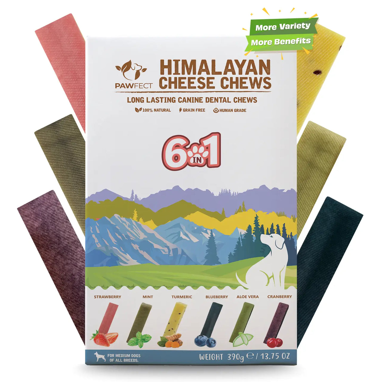 Pack Gourmand bâtons de Yak