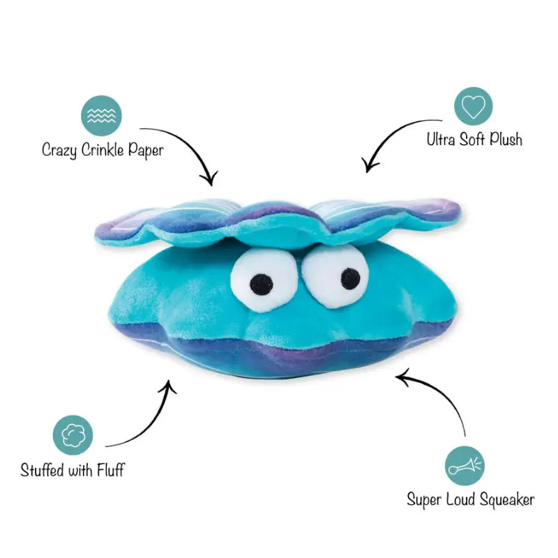 Jouet Peluche "Coquillage Rigolo" pour Chiens