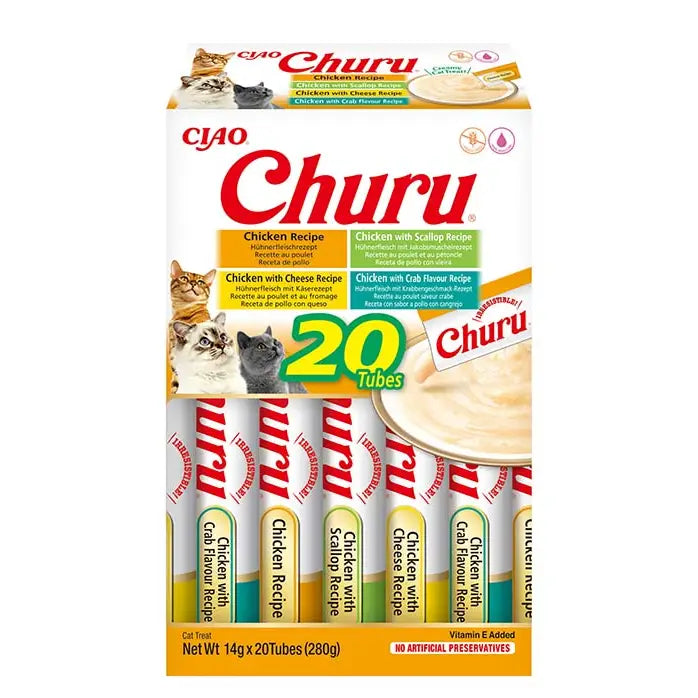 Boîte multipack CIAO Churu Poulet 20 pièces