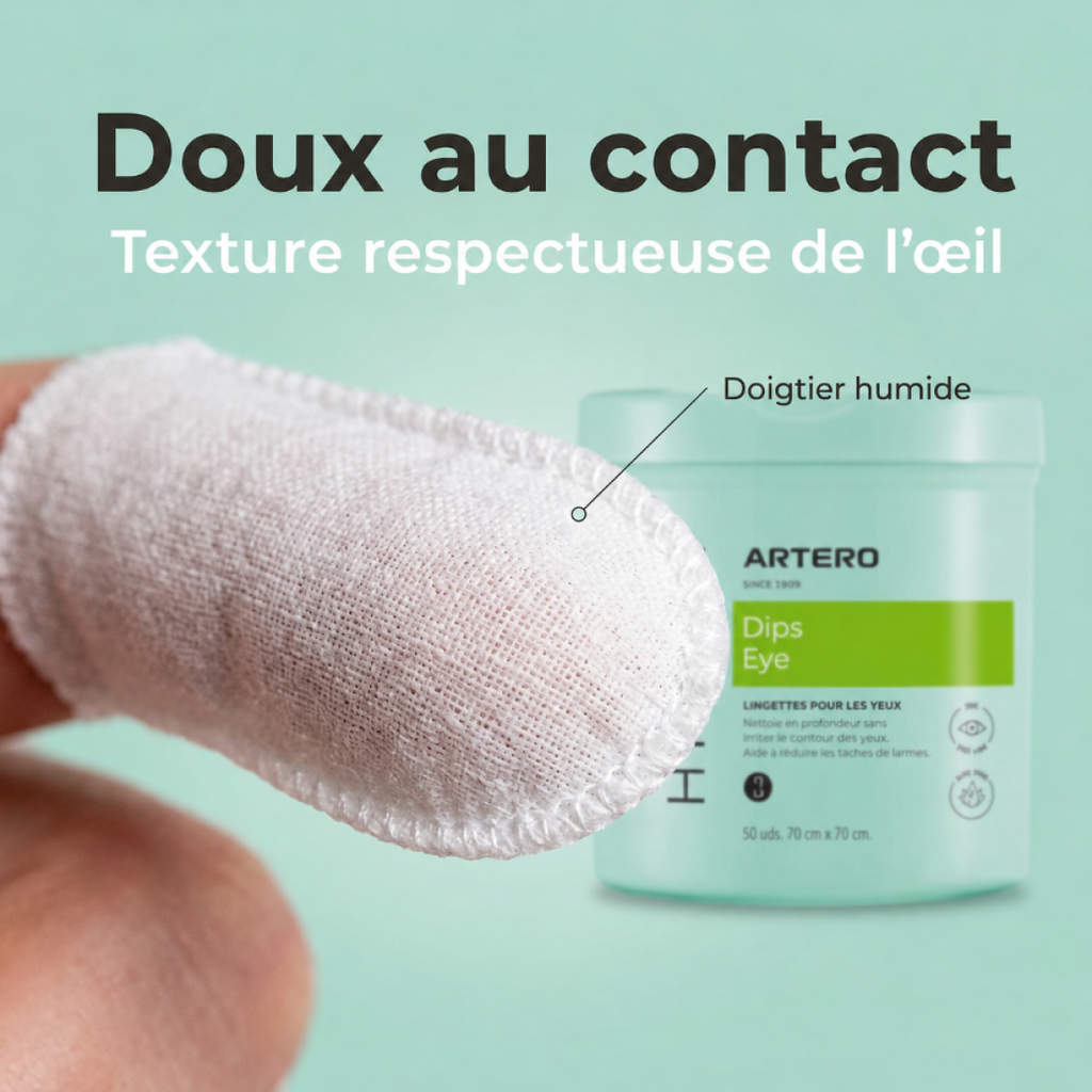 Doigtiers Humides Pour Les Yeux