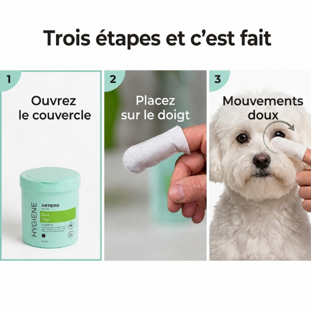 Doigtiers Humides Pour Les Yeux