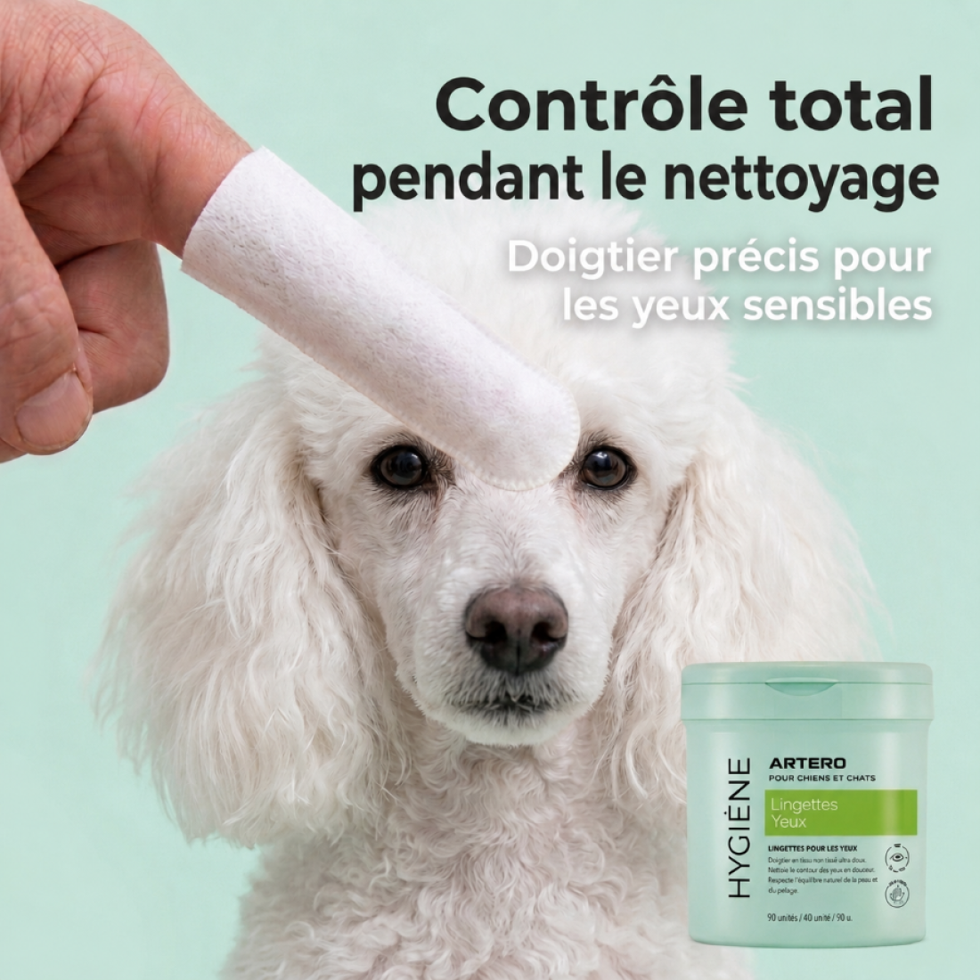 Doigtiers Humides Pour Les Yeux