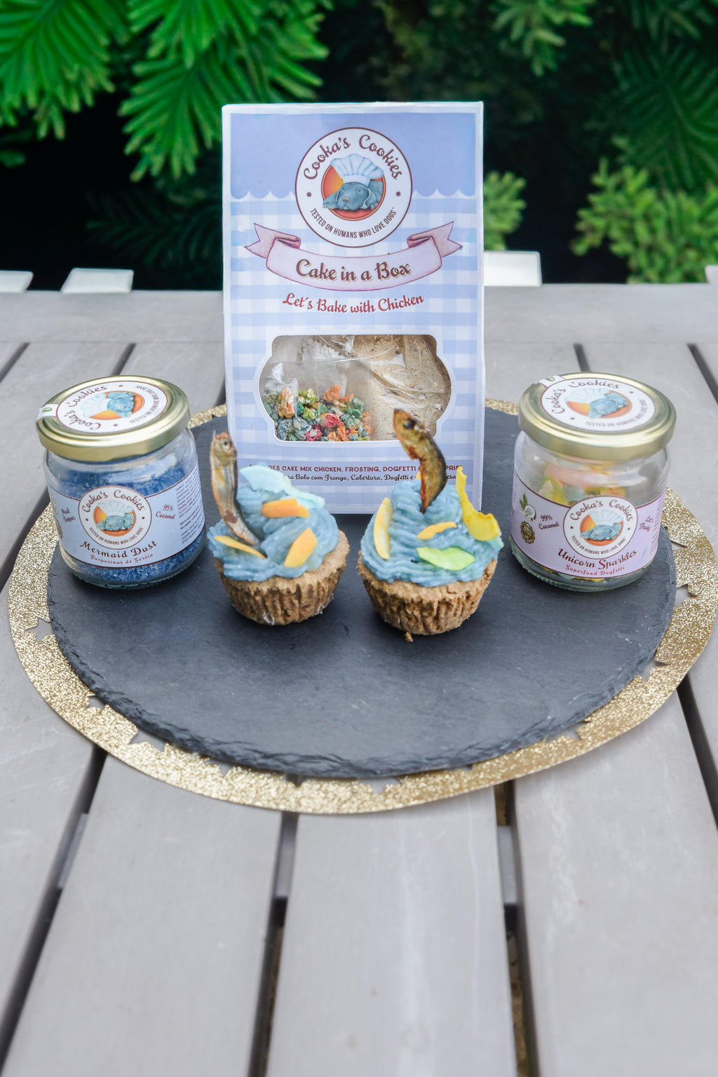 Gâteau en Boîte pour chiens poulet
