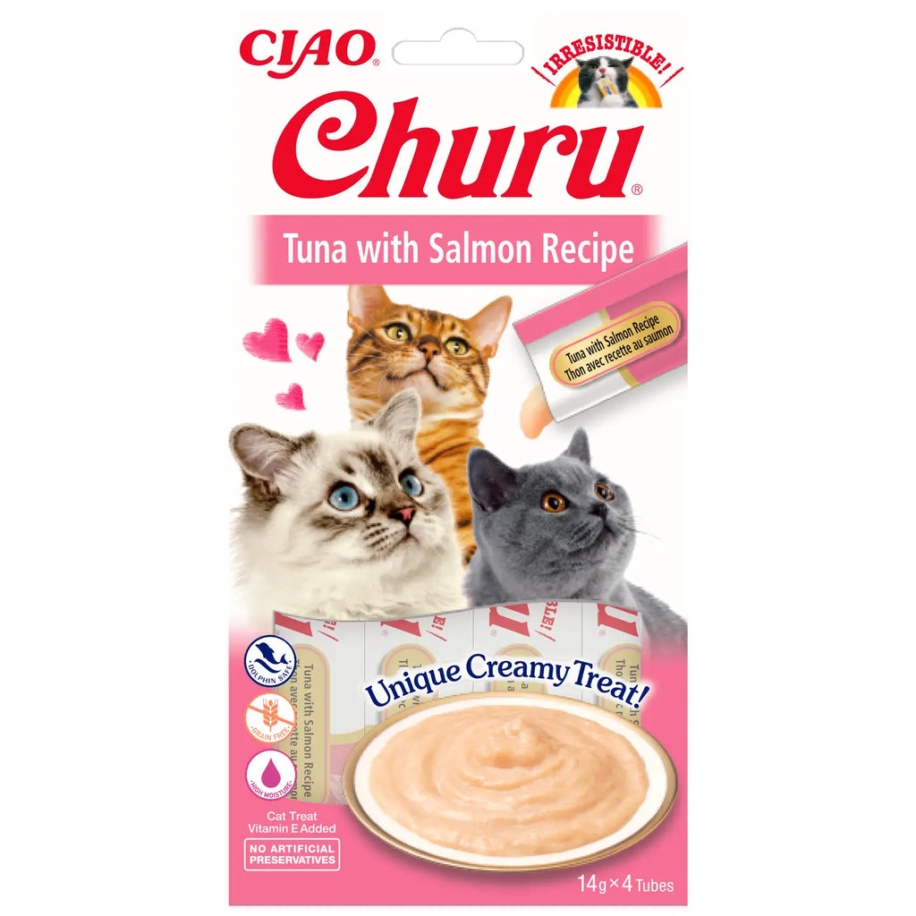 Churu Thon et Saumon Chat 4 x 14 g