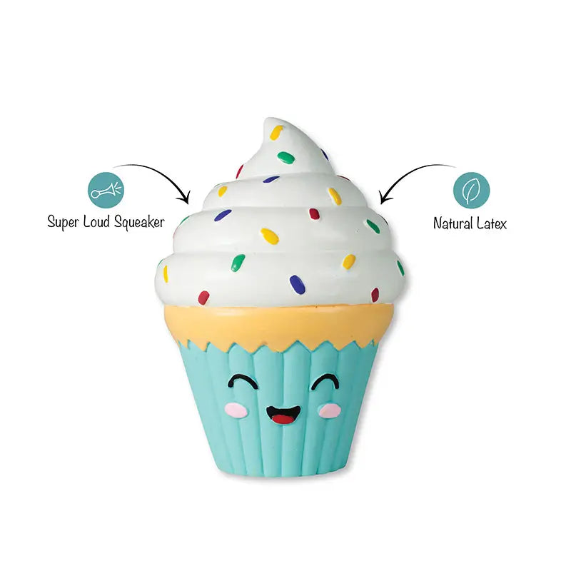 Jouet en Latex "Cupcake" pour Chiens